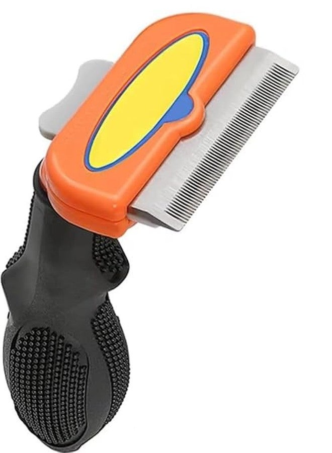 Cyrox Cat Brush for Shedding, Cat Brushes for Indoor Cats, Horses Grooming Deshedding Brush for Dog Kitten Horse Massage Removes Loose Fur, Forest (1Pcs) - Image 1